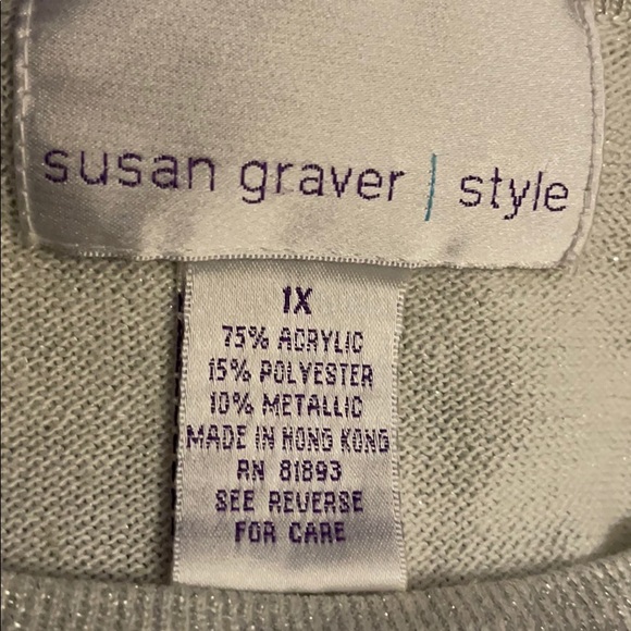 Susan Graver Top - Picture 6 of 7